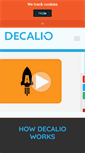 Mobile Screenshot of decalio.com