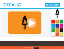 Tablet Screenshot of decalio.com